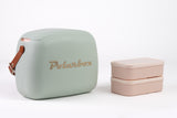 Polarbox-Gold 6L- mattes Mintgrün + 2 Dosen in Nude